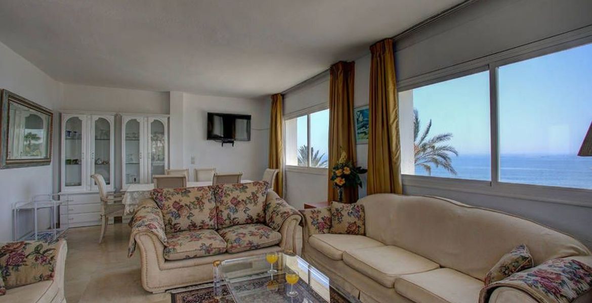 Apartamento primera linea de playa