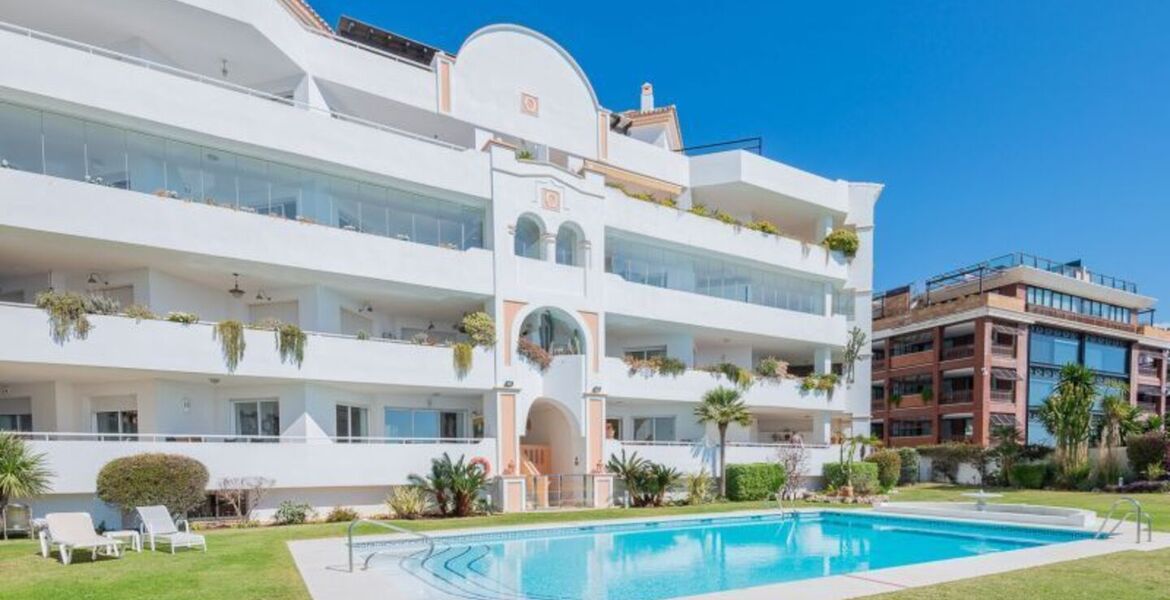 Apartamento en primera línea de playa en Marbella
