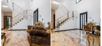 Villa en alquiler en Marbella Cabopino