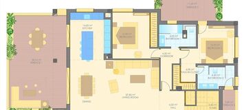 Apartamento dúplex en alquiler en Milla de Oro