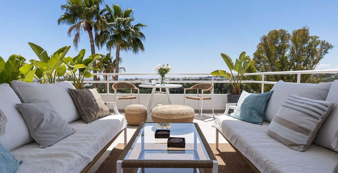 Penthouse à louer à Marbella