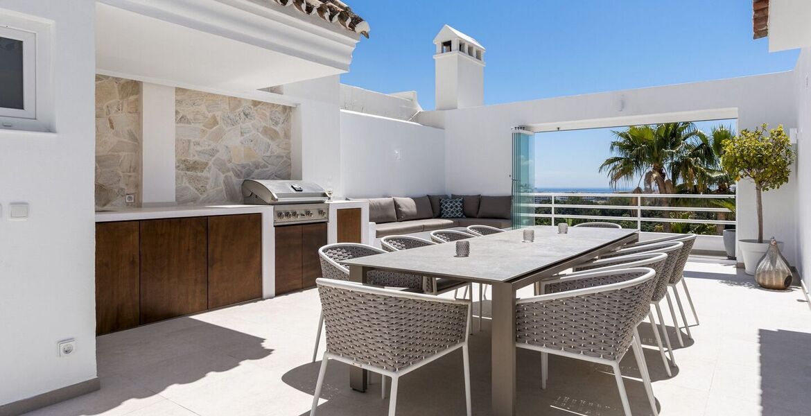 Penthouse à louer à Marbella