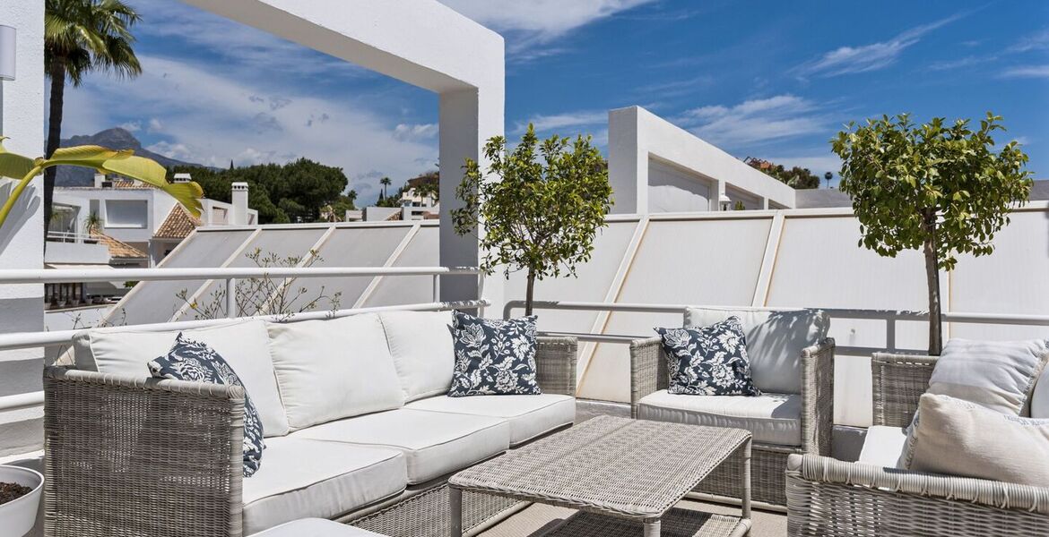 Penthouse à louer à Marbella