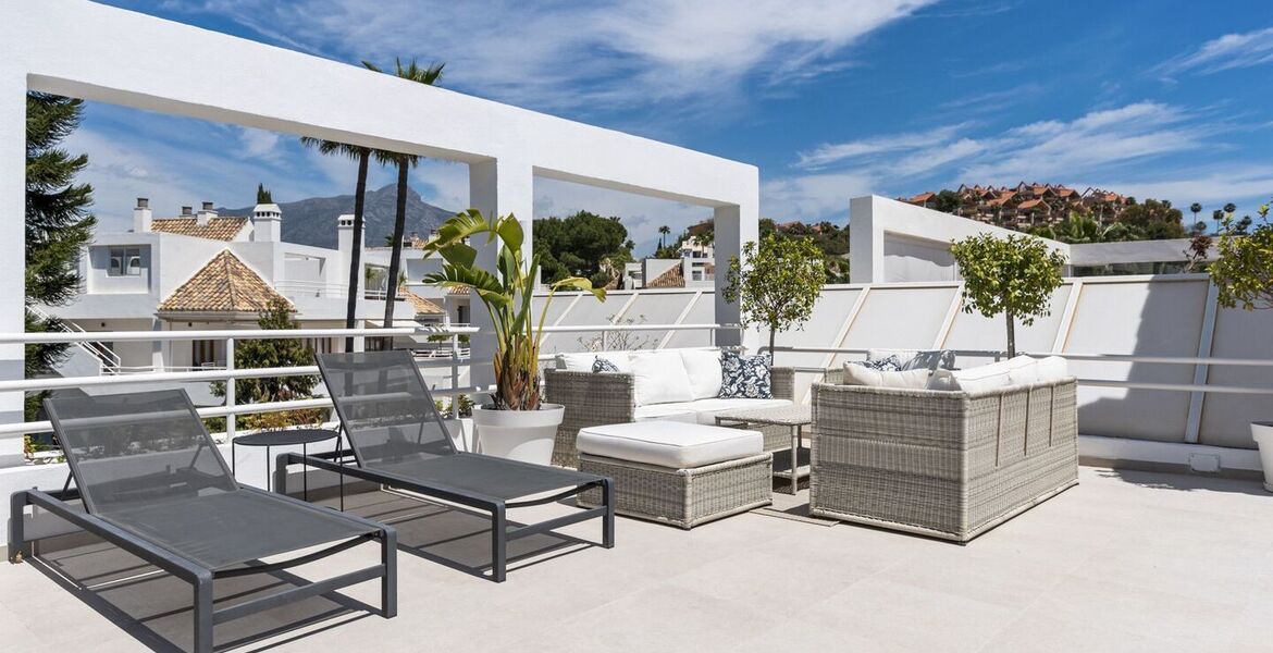 Penthouse à louer à Marbella