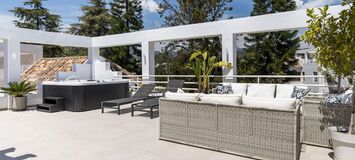 Penthouse à louer à Marbella