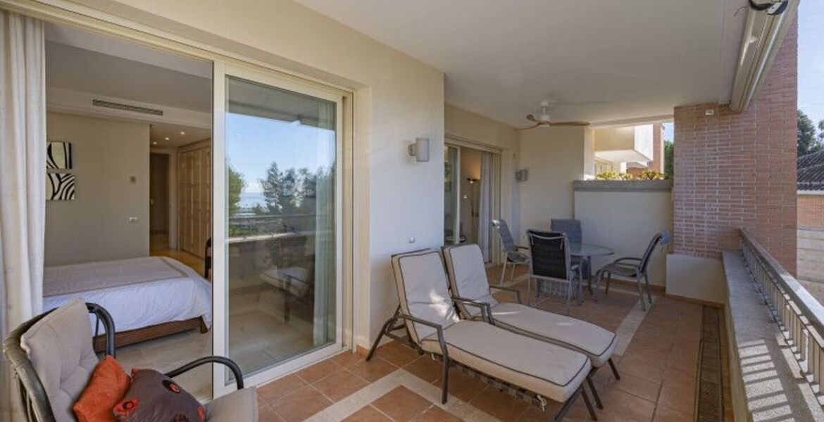 Apartamento con vistas al mar en alquiler en Milla de Oro