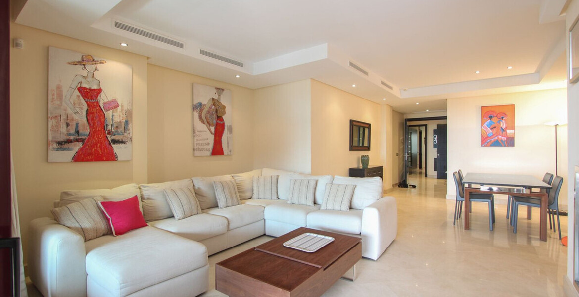 Apartamento de lujo en alquiler en Malibu Marbella