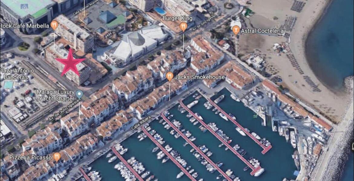 Apartamento de lujo de 2 dormitorios en Marina Banús Marbell