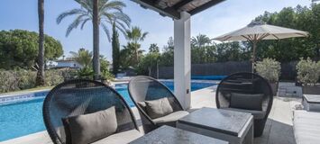 Villa de lujo en Nueva Andalucía con piscina climatizada
