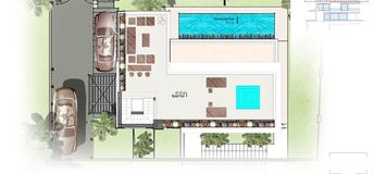 Villa moderna de 4 dormitorios en Río Verde con piscina