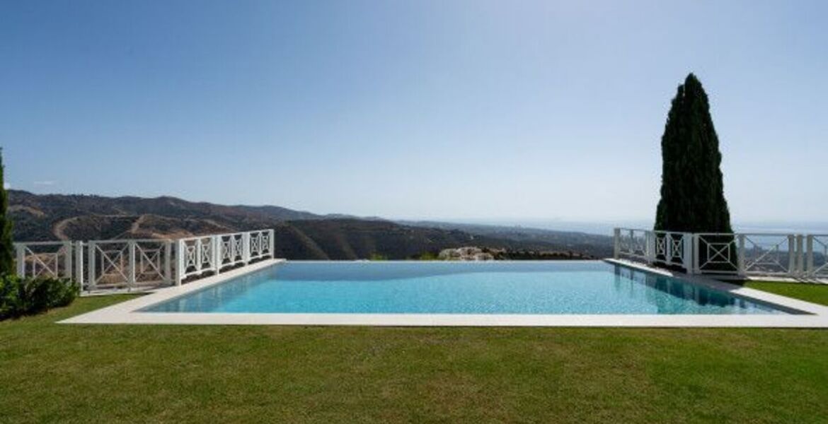 Villa en Marbella con impresionantes vistas al mar