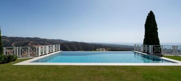 Villa en Marbella con impresionantes vistas al mar