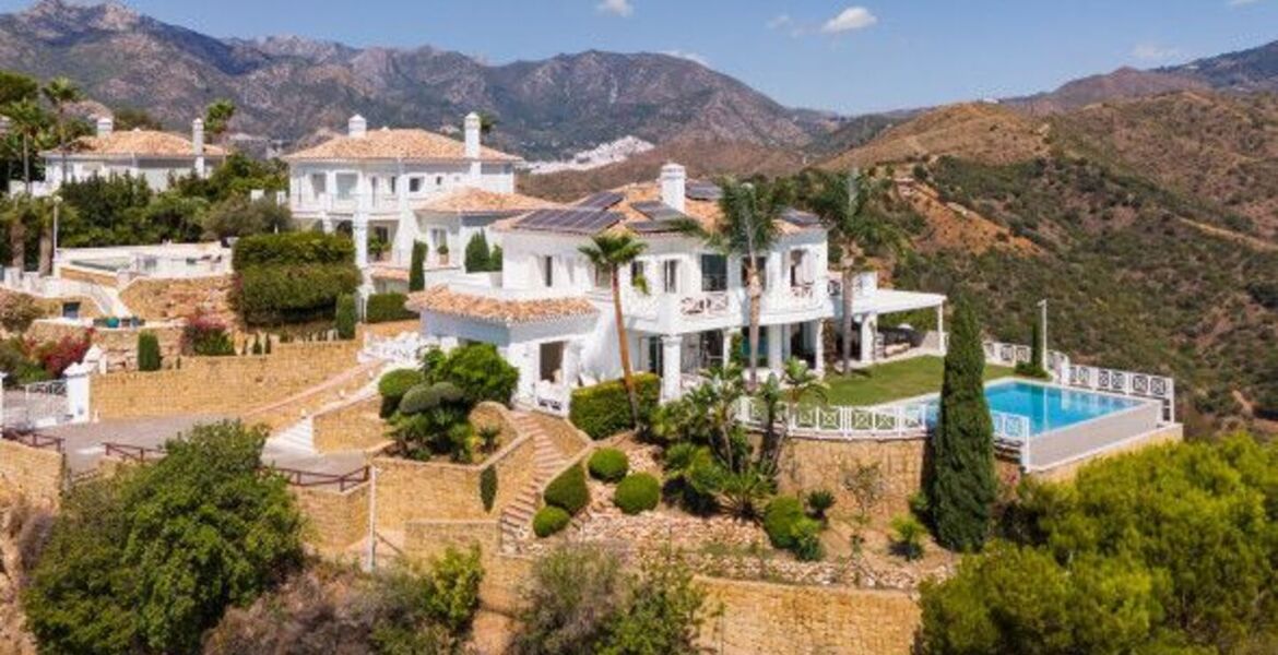 Villa en Marbella con impresionantes vistas al mar