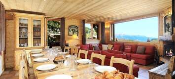 Chalet con acceso directo a pistas en Courchevel La Tania