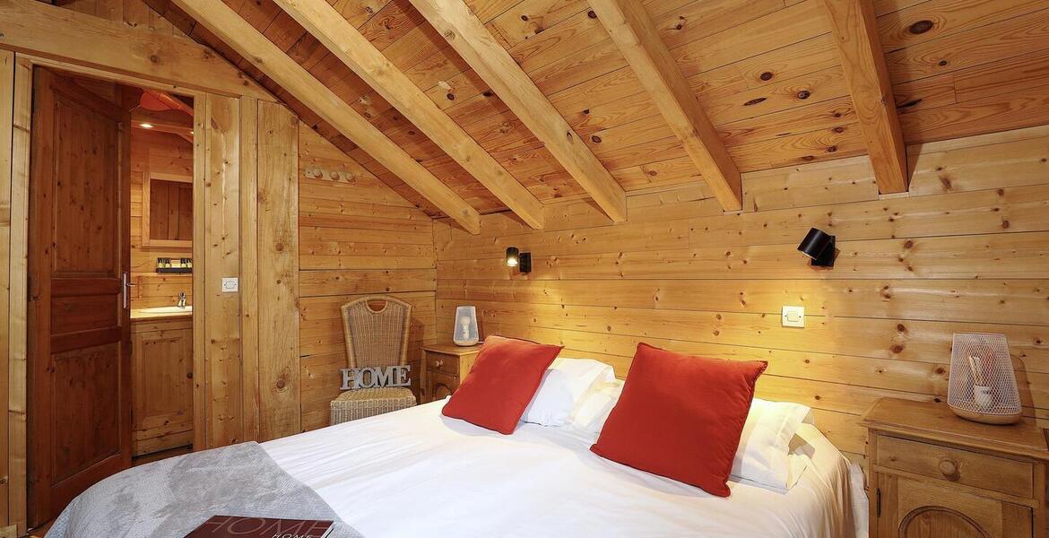 Chalet con acceso directo a pistas en Courchevel La Tania