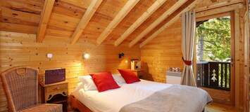 Chalet con acceso directo a pistas en Courchevel La Tania
