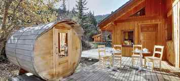 Chalet con acceso directo a pistas en Courchevel La Tania