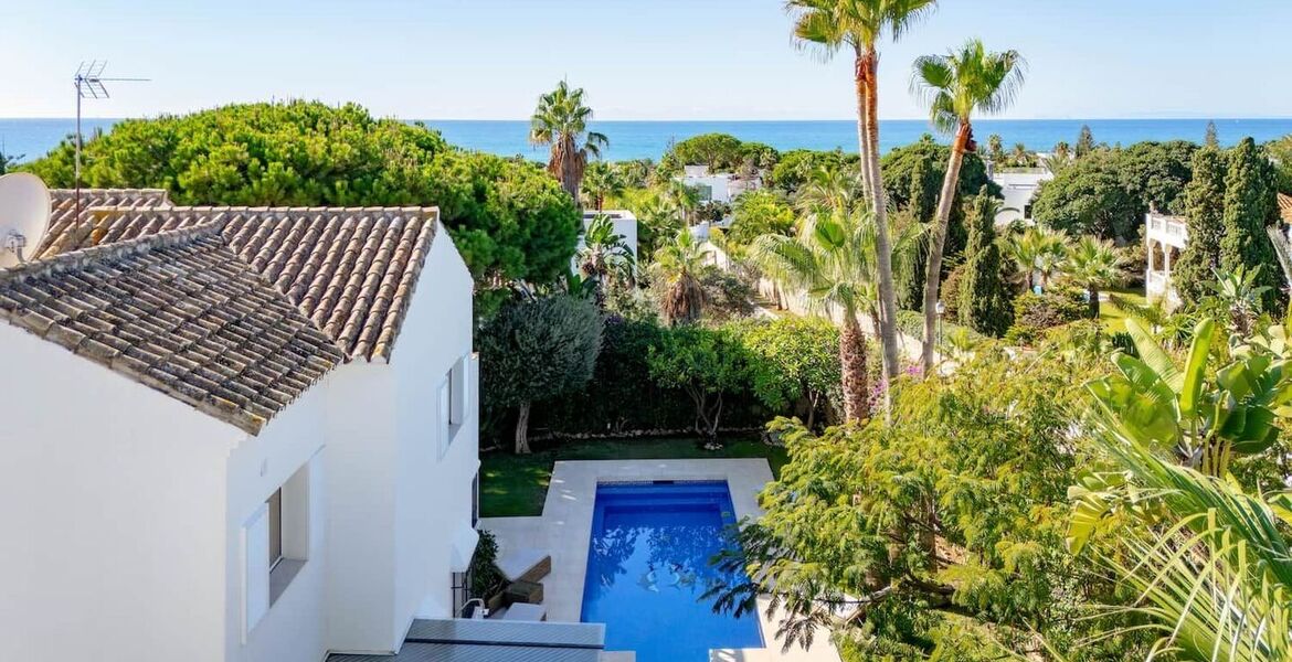 Villa de lujo en Marbella con piscina y cerca de la playa