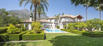 Impresionante villa de estilo rústico en Marbella Hill Club