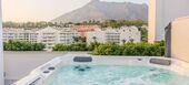 Ático de Lujo Junto a la Playa con Jacuzzi en la Azotea