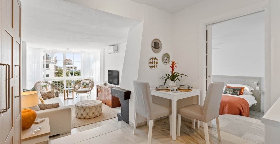 Apartamento en alquiler en Marbella cerca de Hard Rock a pie