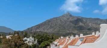 Ático dúplex en alquiler en la Milla de Oro de Marbella
