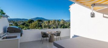 Ático dúplex en alquiler en la Milla de Oro de Marbella