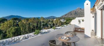Ático dúplex en alquiler en la Milla de Oro de Marbella