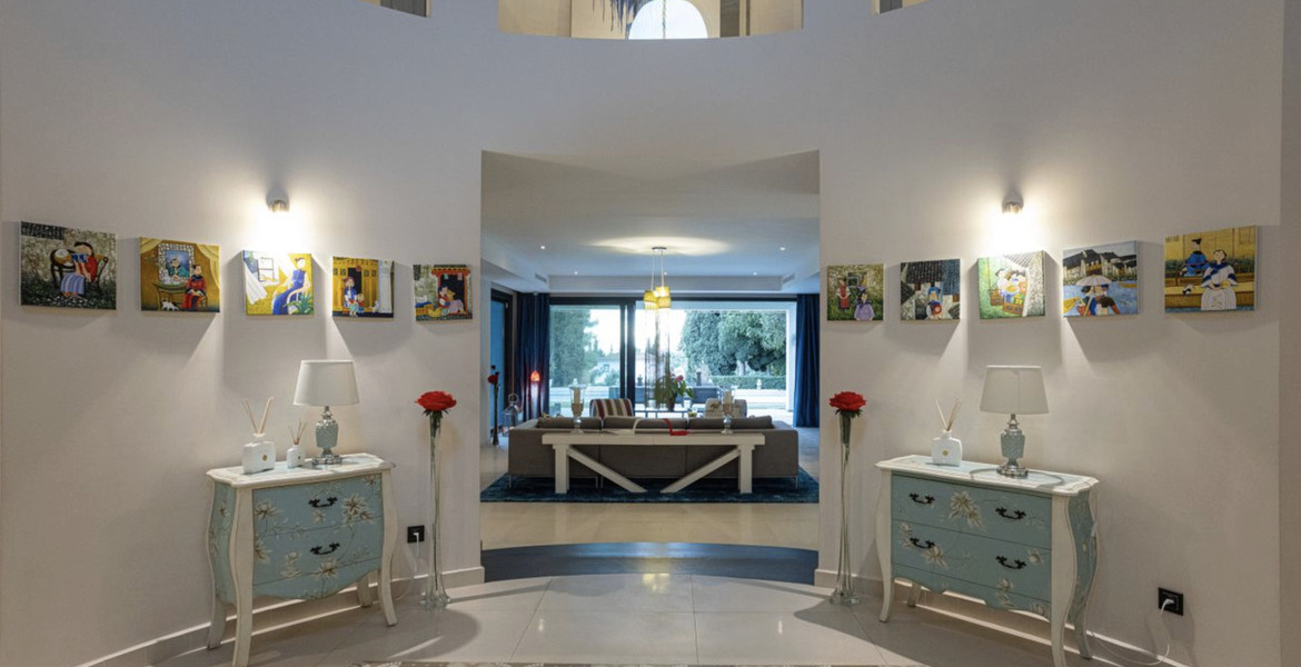 Villa en alquiler en Marbella Las Chapas