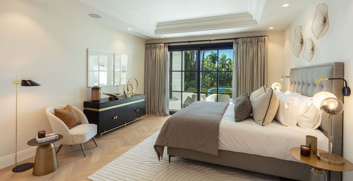 Villa de lujo en alquiler en la Milla de Oro de Marbella