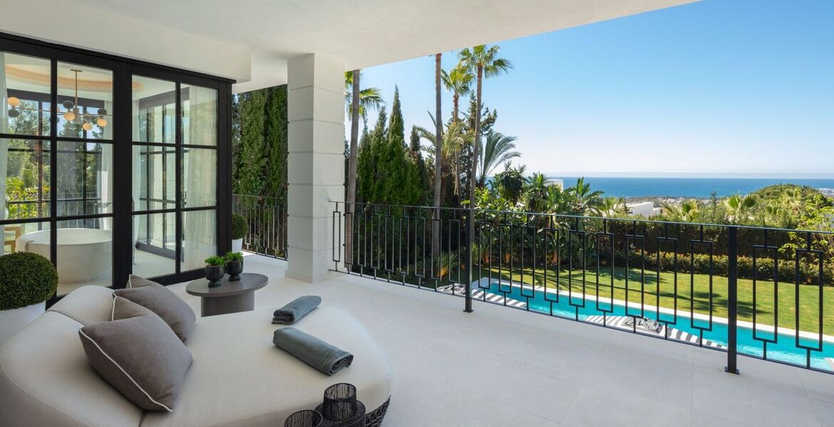 Villa de lujo en alquiler en la Milla de Oro de Marbella