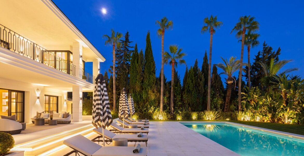 Villa de lujo en alquiler en la Milla de Oro de Marbella