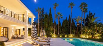 Villa de lujo en alquiler en la Milla de Oro de Marbella