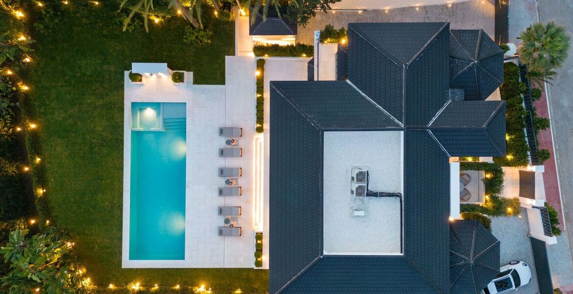 Villa de lujo en alquiler en la Milla de Oro de Marbella