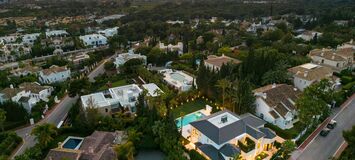 Villa de lujo en alquiler en la Milla de Oro de Marbella
