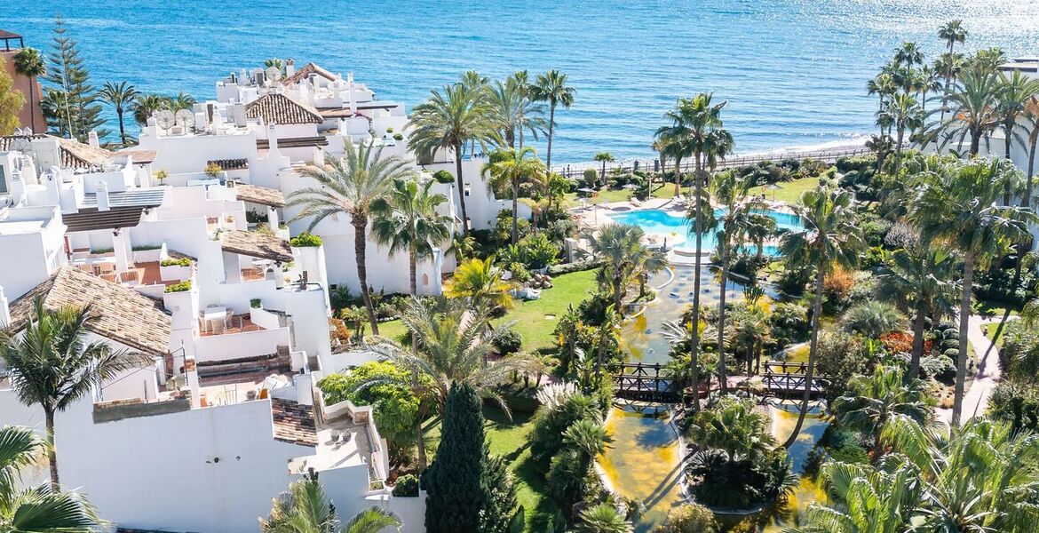 Ático dúplex de lujo frente al mar en alquiler