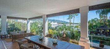 Apartamento bajo de dos dormitorios en alquiler en Marbella