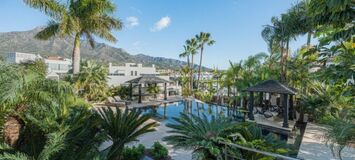 Apartamento bajo de dos dormitorios en alquiler en Marbella