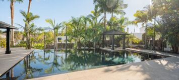 Apartamento bajo de dos dormitorios en alquiler en Marbella