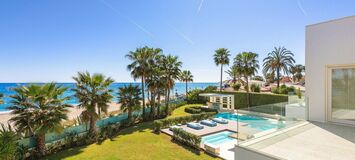 Villa en primera línea de playa en alquiler en la Milla de O