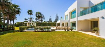 Villa en primera línea de playa en alquiler en la Milla de O