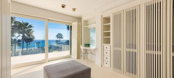 Villa en primera línea de playa en alquiler en la Milla de O