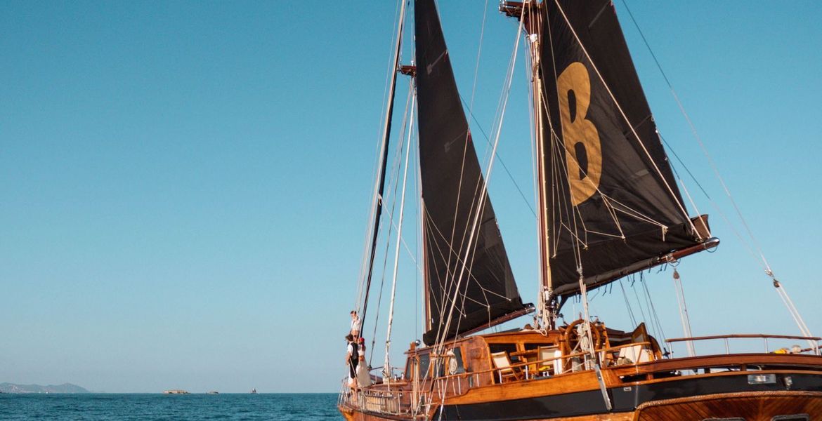 Barco en Ibiza